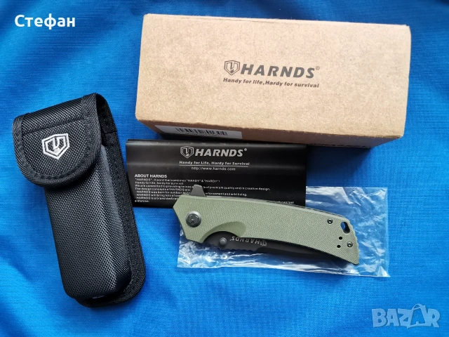ХИТ ЦЕНА Масивен нож Harnds Warrior, снимка 2 - Ножове - 55186713