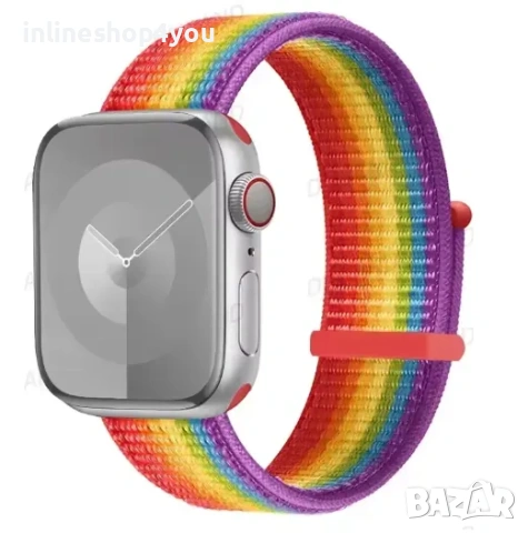 Каишка Sport Loop за Apple Watch 11 | 10 | 9 | 8 | 7 | SE, снимка 7 - Каишки за часовници - 55244404