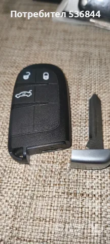 Кутийка за ключ с 3 бутона и острие за Jeep, CHRYSLER, DODGE, FIAT – смарт ключ, снимка 2 - Аксесоари и консумативи - 55298475
