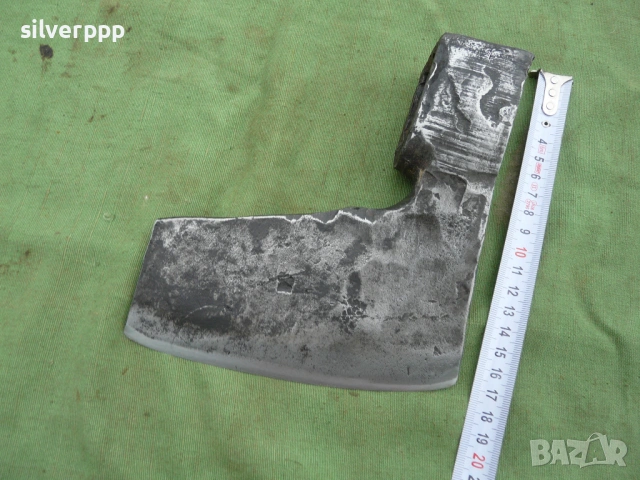  Стара кована брадва - 612 , снимка 2 - Други ценни предмети - 54298420