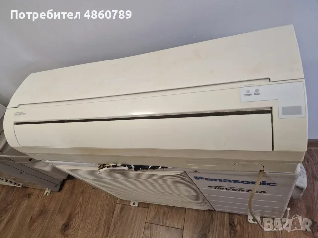Инверторен Климатик Panasonic 12 Работещ за части 70 евро, снимка 3 - Климатици - 55544785