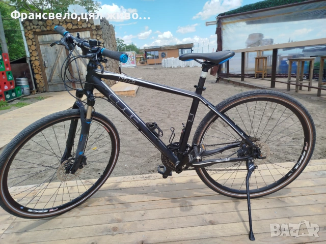 28 цола алуминиев велосипед колело размер 49 cube, 3 по 10 скорости Shimano deore xt 
