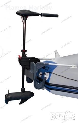 Надуваема 5 места лодка с извънбордов електрически мотор , снимка 12 - Водни спортове - 53968316
