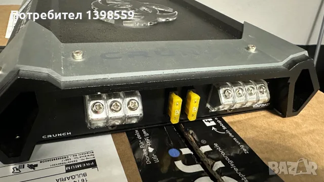 Усилвател Crunch MXB 2200I, снимка 2 - Аксесоари и консумативи - 55335197