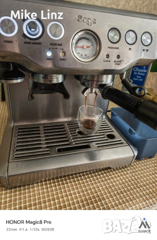 Sage Espresso Machine With Grinder BES875 BSS, снимка 5 - Кафемашини - 54212220