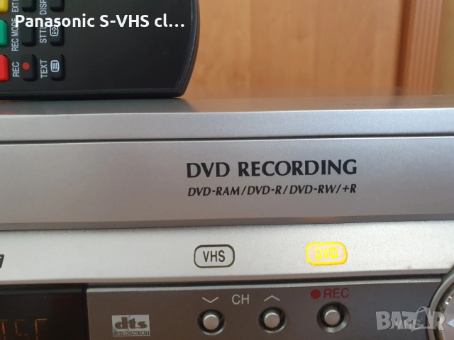 Panasonic DMR-ES30V VHS>DVD/DVD>VHS  recorder, снимка 7 - Плейъри, домашно кино, прожектори - 54807781