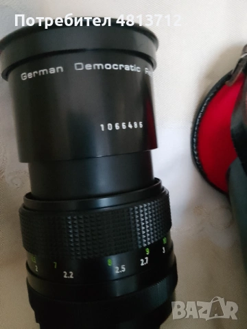 Обектив PENTACON auto 2.8/ 135 MC GDR 1066486, снимка 6 - Антикварни и старинни предмети - 54973541