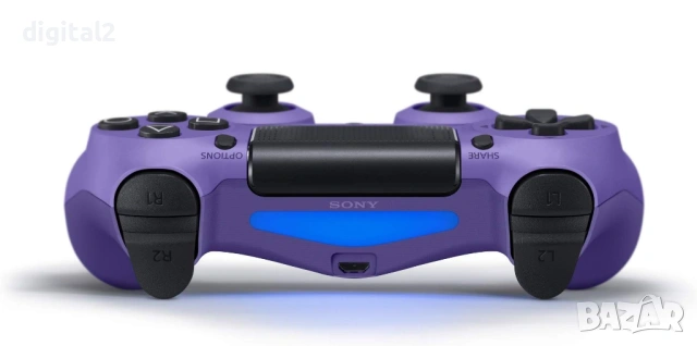 Sony DualShock 4 Electric Purple v2, Оригинален Лимитиран 2 г гаранция, снимка 4 - PlayStation конзоли - 53995419