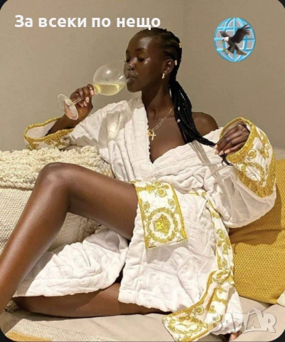 Versace Унисекс Халат В Кутия Версаче🔝Мъжки Халат🔝Дамски Халат - Различни Цветове Код SK1513, снимка 9 - Други - 54492154