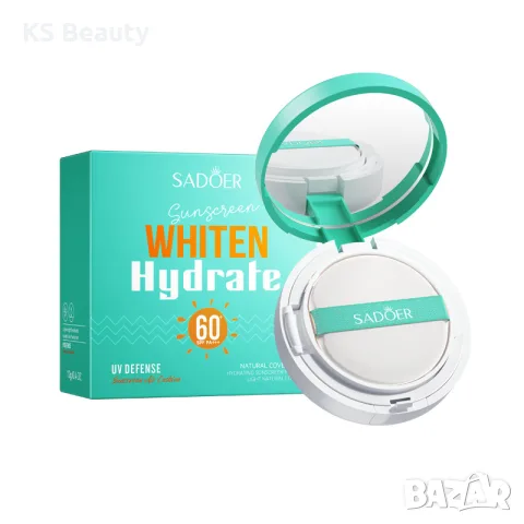 Sadoer Whitening & Hydrating SPF60+ - слънжезащитен крем