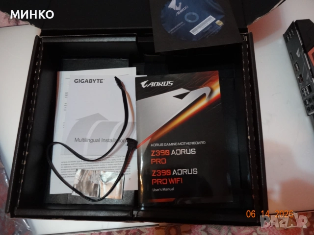GIGABYTE Z390 AORUS PRO  /проблем, снимка 11 - Дънни платки - 54904520