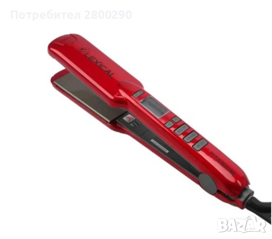 💇‍♀️🔥 ПРЕСА ЗА КОСА – ТИТАНИЕВИ ПЛОЧИ + LED ДИСПЛЕЙ + ПРОФЕСИОНАЛЕН РЕЗУЛТАТ 🔥💇‍♀️, снимка 3 - Преси за коса - 54875194