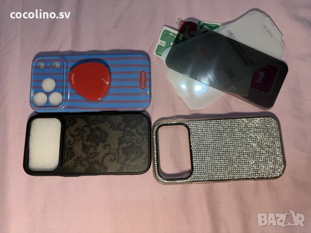 нови Кейсове и протектори за IPHONE 17 pro, снимка 4 - Калъфи, кейсове - 55077637