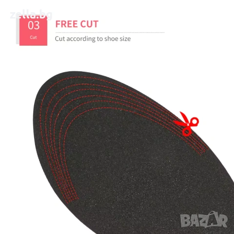 Ортопедични стелки с мемори пяна Memory Insoles – за комфорт при умора, спорт и ежедневно 10180, снимка 6 - Поли - 54659987