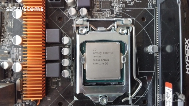 Дънна платка ASRock H110M-DGS Socket LGA1151 CPU+FAN, снимка 7 - Дънни платки - 54729812