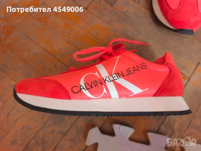 Дамски Calvin Klein маратонки, снимка 6 - Маратонки - 55339663
