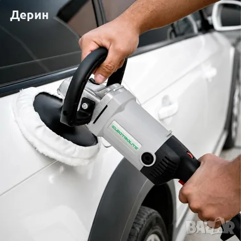 Професионална полираща машина ELECTROLITE 1800W – 600-3000 об/мин, 180 мм, регулиране на оборотите, снимка 4 - Други инструменти - 55362677