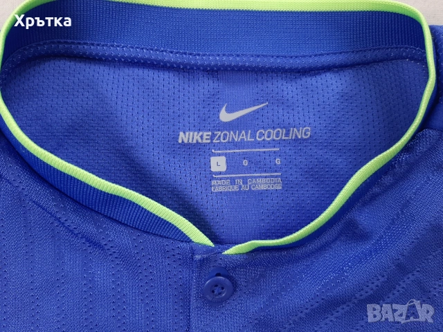 Nike Tennis Advantage - Оригинална мъжка тениска с яка размер L, снимка 9 - Тениски - 54167159