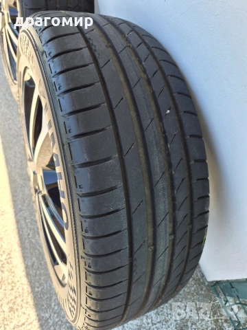 Джанти VW Alutec Germany 17 с гуми KUMHO на 1500км, снимка 6 - Гуми и джанти - 54291097