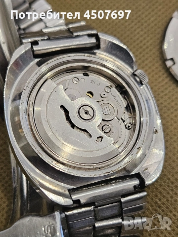 Винтидж часовник  Seiko 5 Sports 6030 (1970 г.) – Автомат, Япония, снимка 6 - Мъжки - 55147217