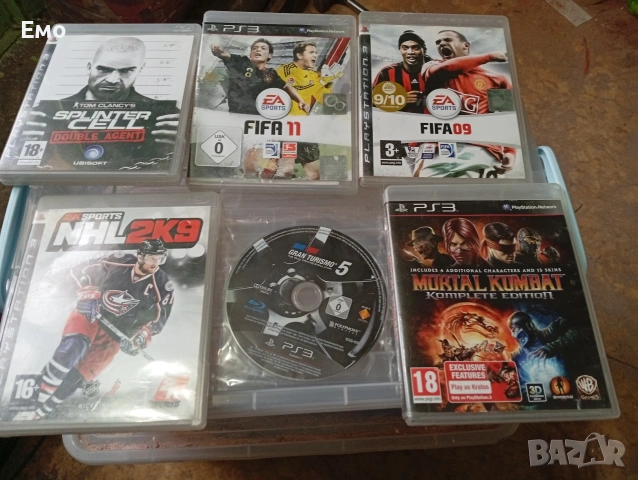 playstation 3 с два джойстика,кабели и 6 игри, снимка 6 - Игри за PlayStation - 54174843