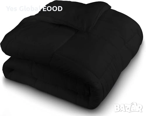 Utopia Bedding завивка 220x240см микрофибър черна, снимка 6 - Олекотени завивки и одеяла - 55184398
