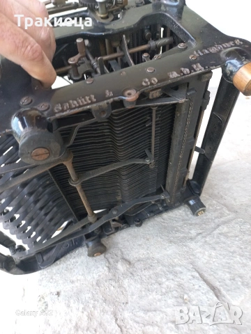 СТАРА ПИШЕЩА МАШИНА КОНТИНЕНТАЛ, снимка 5 - Антикварни и старинни предмети - 54098135