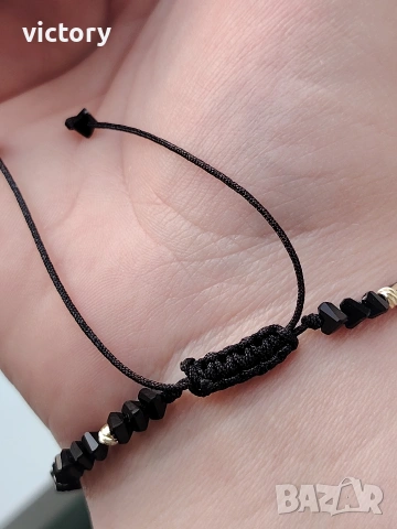🐱 Гривна с коте – Black Cat Bracelet 🐱, снимка 3 - Гривни - 54219416