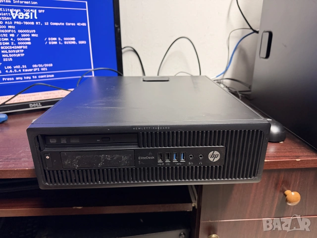 Настолен Компютър HP EliteDesk 705 G1 SFF
