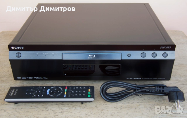 Предлагам висок клас Blue-Ray/DVD/CD плейър Sony BDP-S5000ES, снимка 5 - Ресийвъри, усилватели, смесителни пултове - 54625476