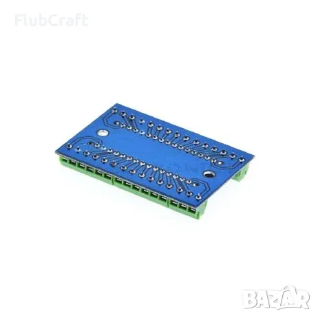 Blue NANO IO Shield V1.0 Проста разширителна платка, снимка 2 - Друга електроника - 55506500