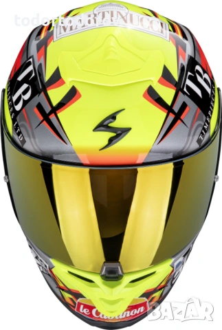 Мото Каска SCORPION EXO-R1 EVO II AIR Aron Canet Moto 2, М 57-58 см. 858.61 лв. / 439 €, снимка 7 - Аксесоари и консумативи - 54773709