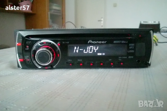 Авто USB ,CD,AUX player Pioneer DEH-2100UB, снимка 3 - Аксесоари и консумативи - 54283816