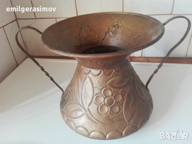 Спиртник и медна саксия ., снимка 8 - Бормашини - 53850975