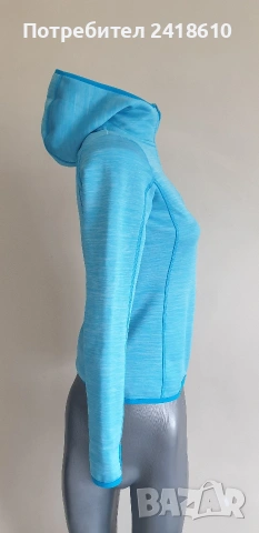 ORTOVOX Merino Inside Stretch Full Zip Hoodie  Womens Size S / XS ОРИГИНАЛ! Дамско горнище с цял цип, снимка 7 - Спортни екипи - 54645485