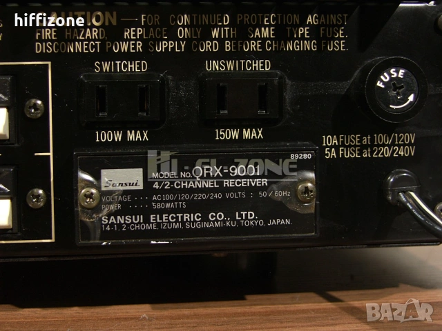 Ресивър   Sansui qrx-9001 /2, снимка 12 - Ресийвъри, усилватели, смесителни пултове - 54699054