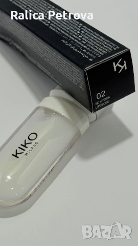 KIKO Milano 3D Hydra Lipgloss – Shade 02, снимка 4 - Декоративна козметика - 54551965
