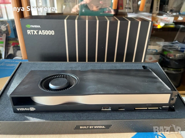Видеокарта NVIDIA Quadro RTX A5000, 24GB GDDR6, снимка 2 - Видеокарти - 54323532