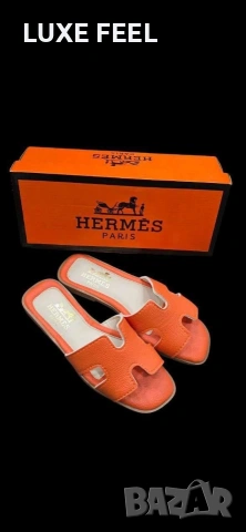Hermes ⚜️Дамски Чехли , снимка 5 - Чехли - 54008230