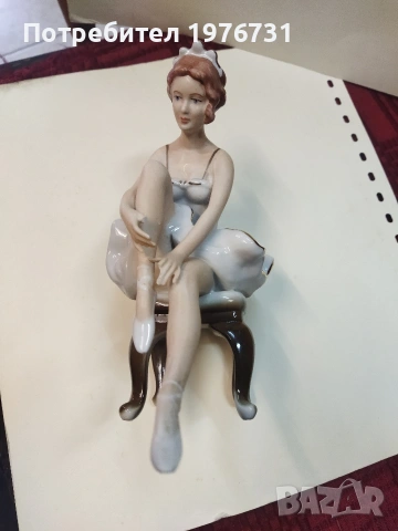 Балерина порцеланова статуетка , снимка 5 - Статуетки - 54003964