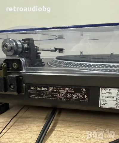🔉ТОП колекционерски грамофон Technics SL-1210MK2 - direct drive🔉, снимка 7 - Грамофони - 55364913