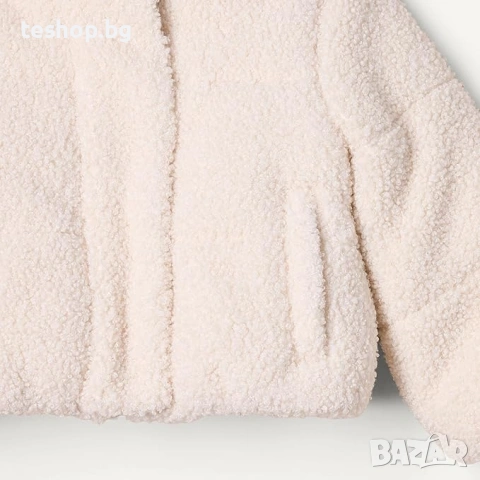 Детско яке 2 години с цип и подплата за момичета Amazon Essentials, снимка 4 - Детски якета и елеци - 55250552
