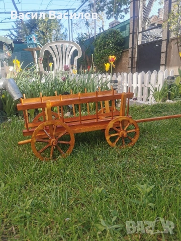 автентична волска каручка 