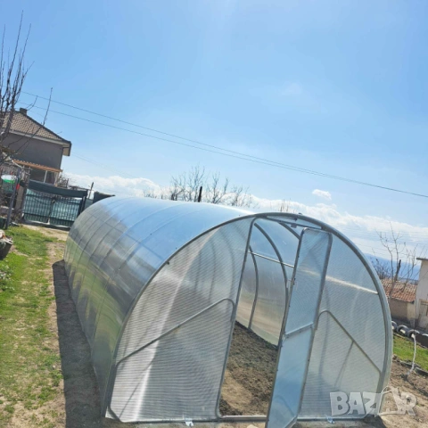 Оранжерии с поликарбонат 3х6 — профил 40×20 • без заварки • доставка