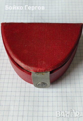 Германски Винтидж часовник GUB GLASHUTTE / SA кал.60  с кутия,Позлата 20MK.Работи перфектно !, снимка 2 - Мъжки - 54377464
