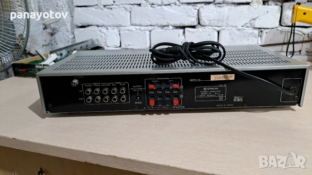 Hitachi HA-1 усилвател, снимка 5 - Ресийвъри, усилватели, смесителни пултове - 54794376