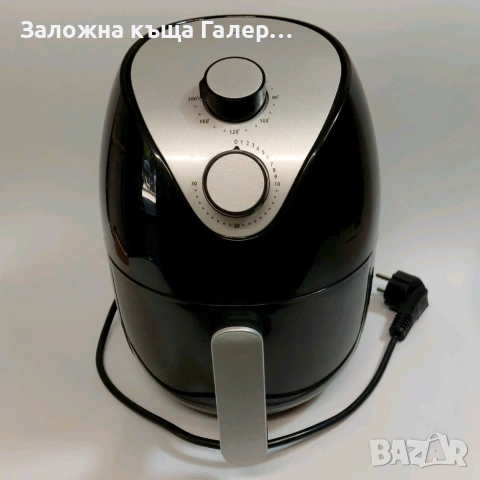 Еър фрайър / фритюрник без мазнина JT-805, 2.8 л, 1000 W – нов, неизползван, снимка 2 - Фритюрници - 55092198
