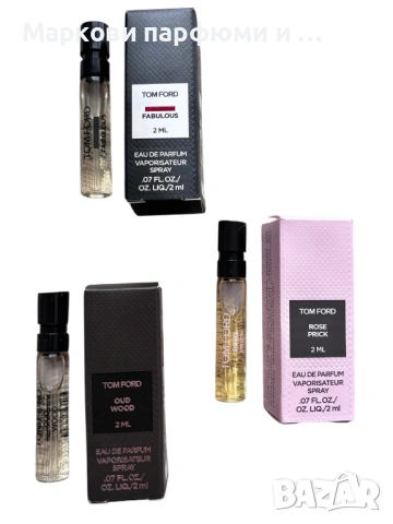 TOM FORD PRIVATE BLEND - парфюмни мостри ексклузивни мостри промо оферта Rose Prick, Oud Wood , снимка 2 - Унисекс парфюми - 54817472