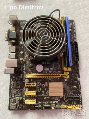 Дънна платка с i7 4770 12GB Ram