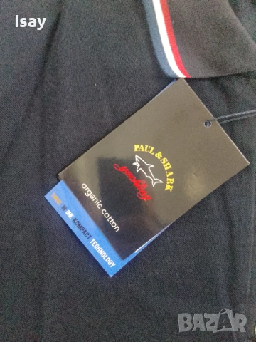 Мъжка тениска Паул Шарк 2ХЛ последен размер в тъмно син цвят , снимка 8 - Тениски - 54193244